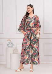 Maluka Women Multicolour Printed Co-ords Set