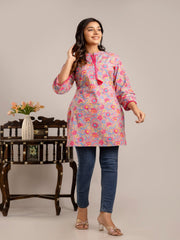 Women Floral Printed Tunic