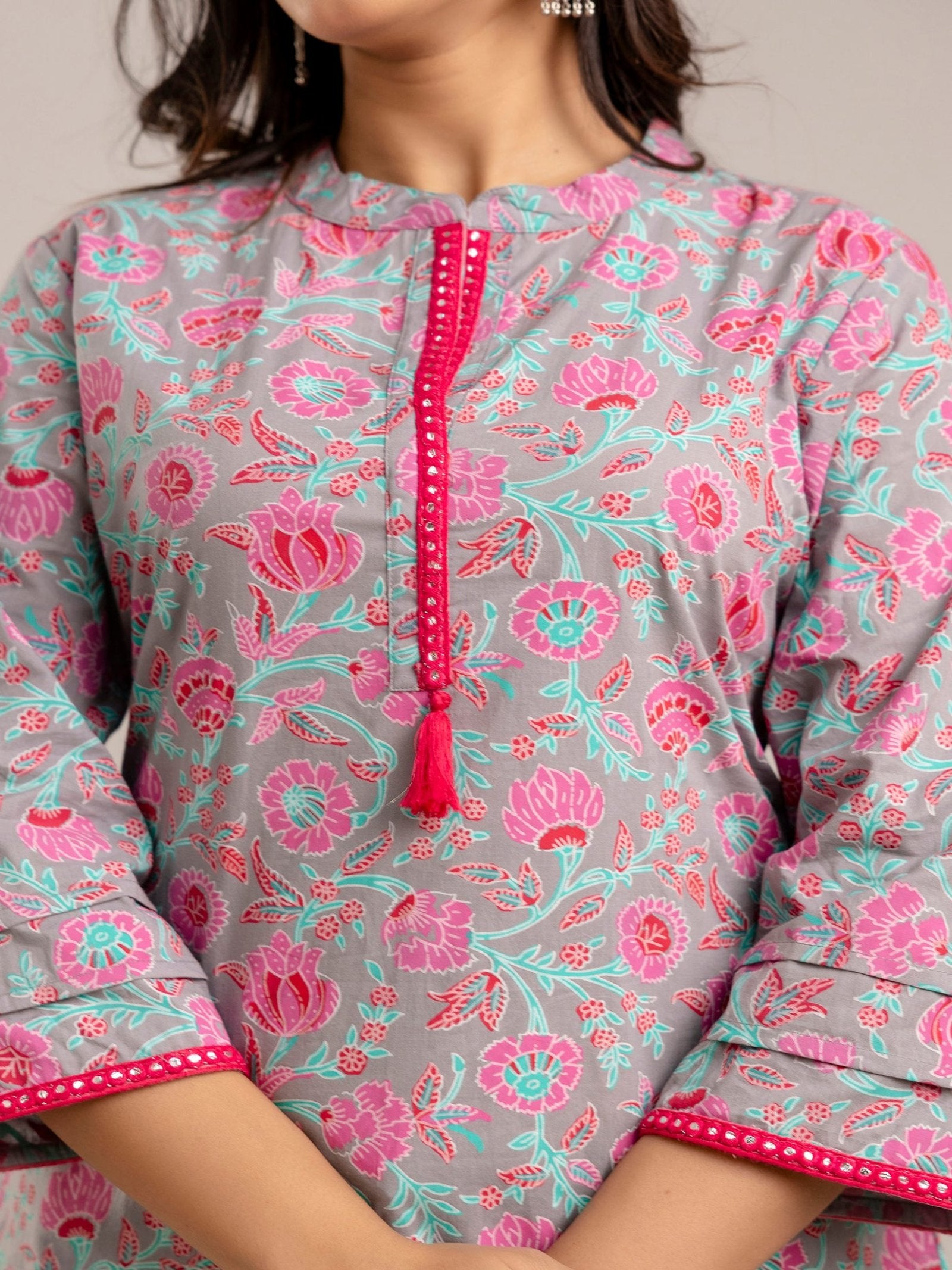 Women Floral Printed Tunic