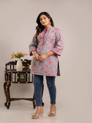 Women Floral Printed Tunic