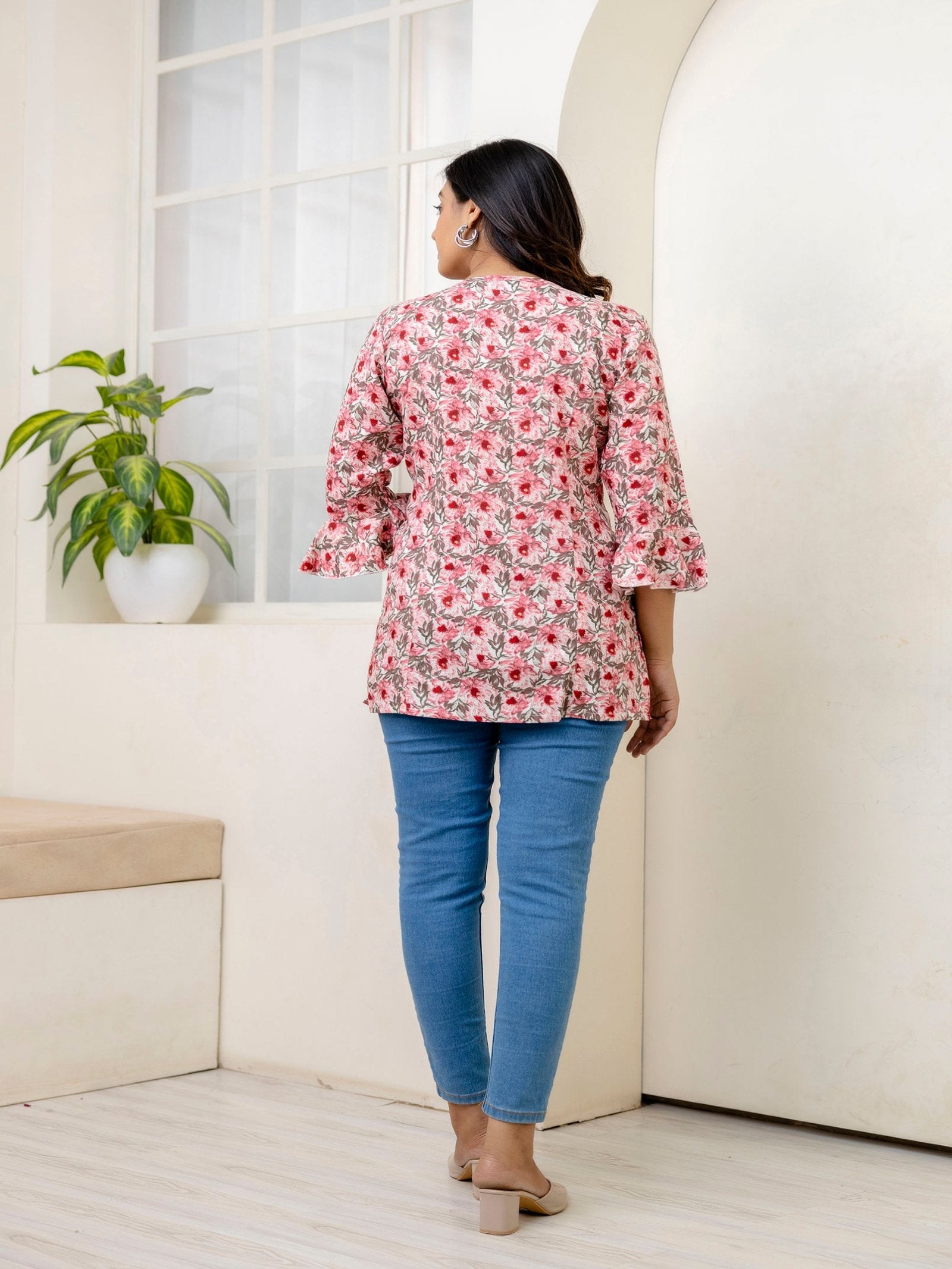 Rayon Floral Printed Tunics