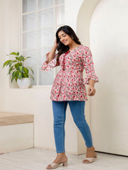 Rayon Floral Printed Tunics