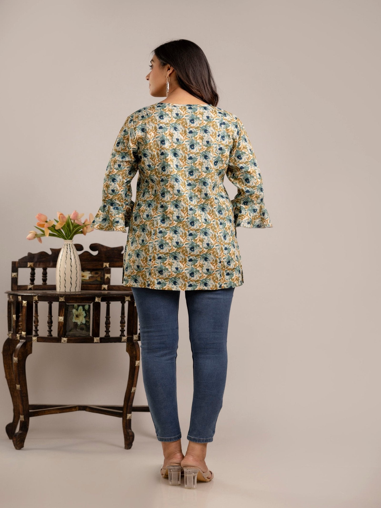 Rayon Floral Printed Tunics