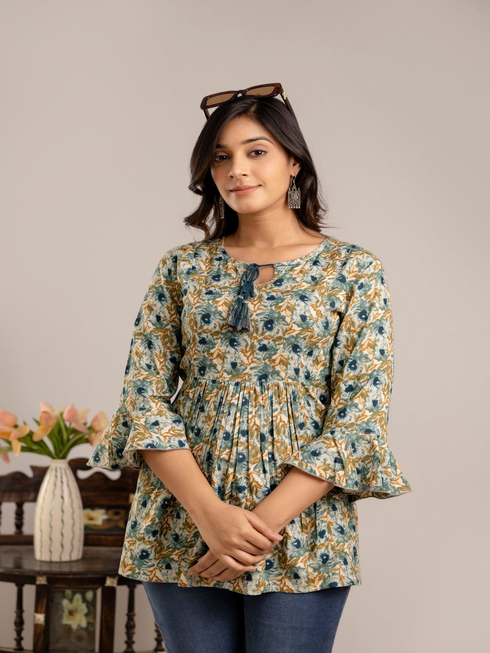 Rayon Floral Printed Tunics